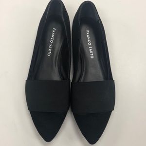 Franco Sarto pointy toe on Hudson flats